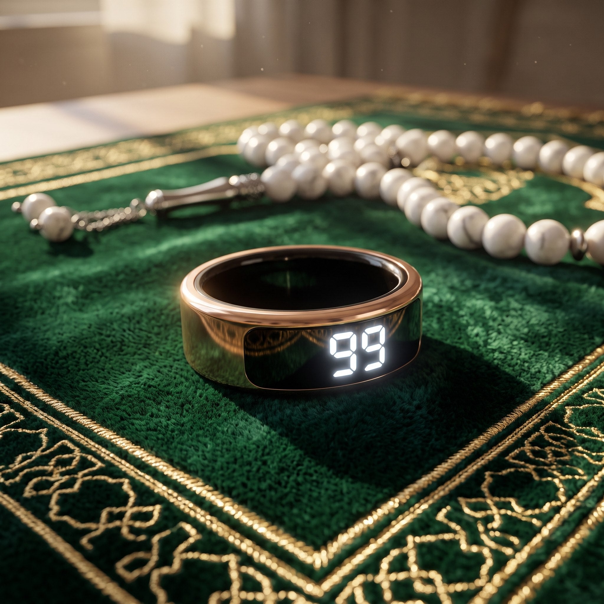 Noor Smart Ring - Premium Digital Tasbih