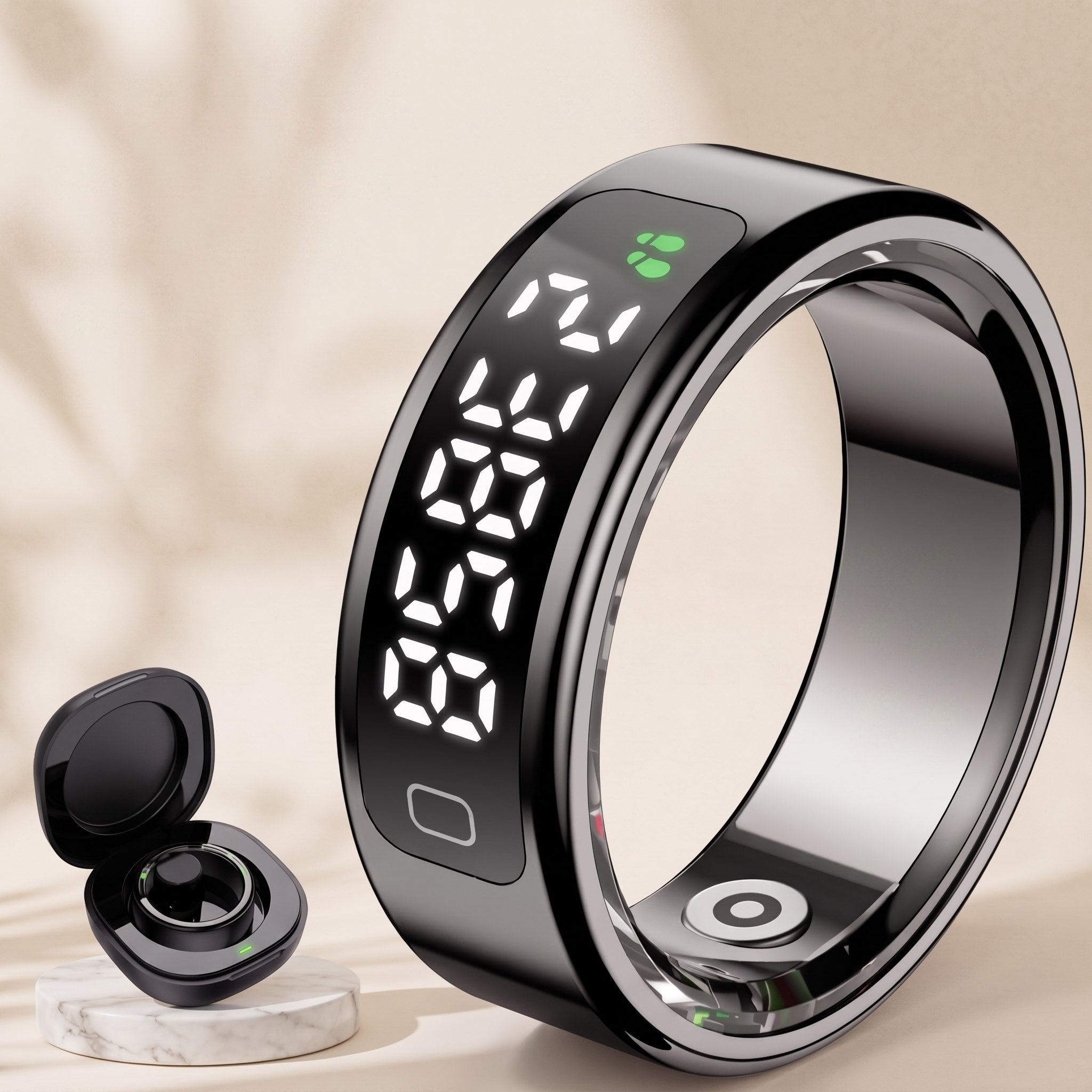 Noor Smart Ring - Premium Digital Tasbih