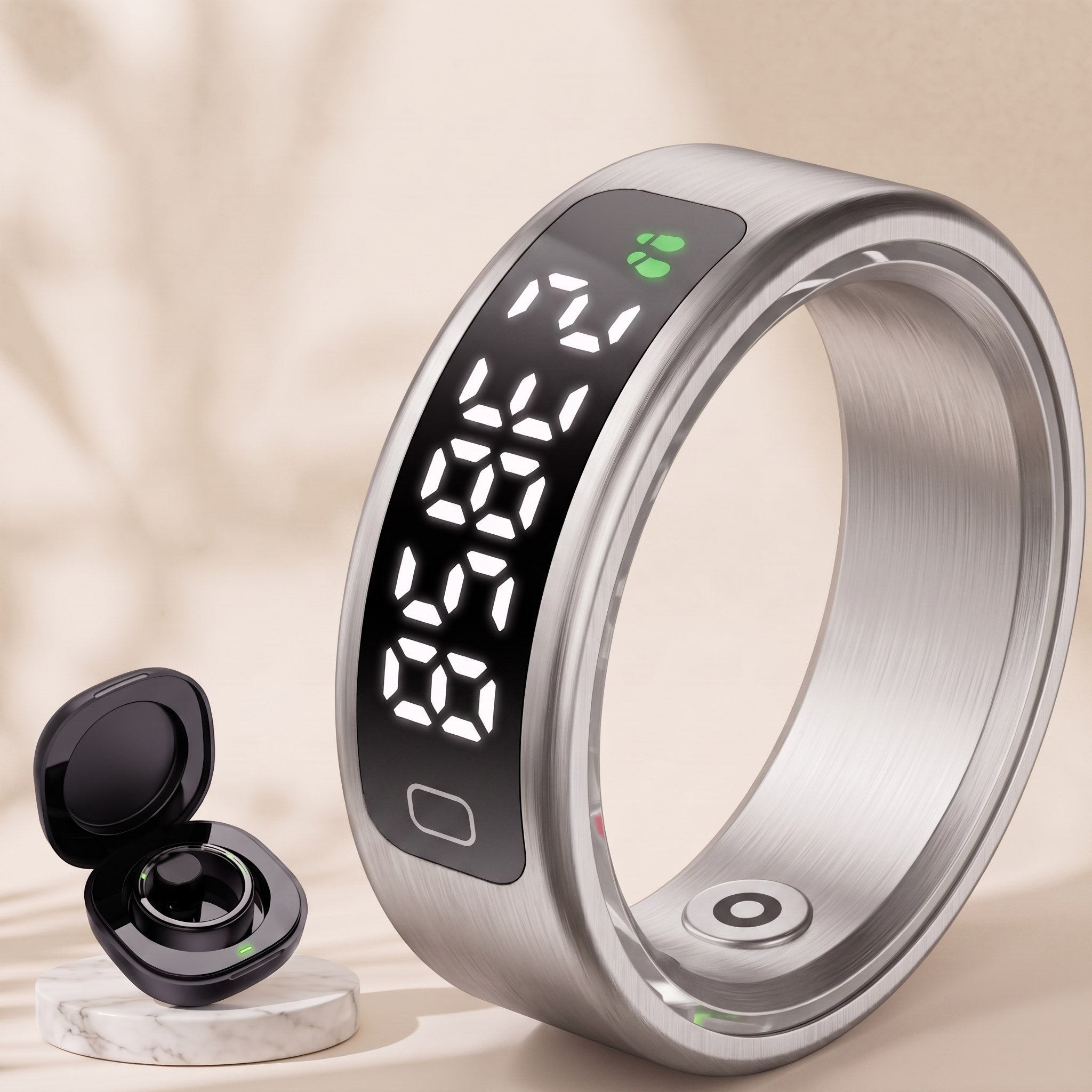 Noor Smart Ring - Premium Digital Tasbih